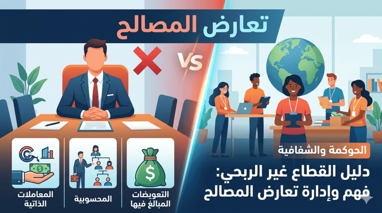 ملف نموذج تعارض المصالح الاسترشادي